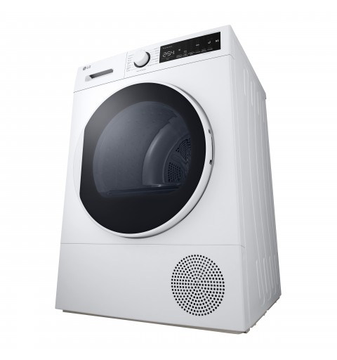 LG RH80M3AV6R sèche-linge Autoportante Charge avant 8 kg A++ Blanc