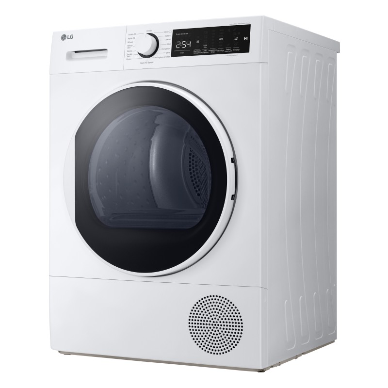 LG RH80M3AV6R sèche-linge Autoportante Charge avant 8 kg A++ Blanc