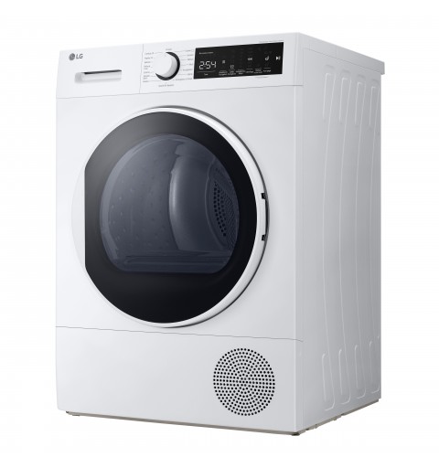 LG RH80M3AV6R sèche-linge Autoportante Charge avant 8 kg A++ Blanc