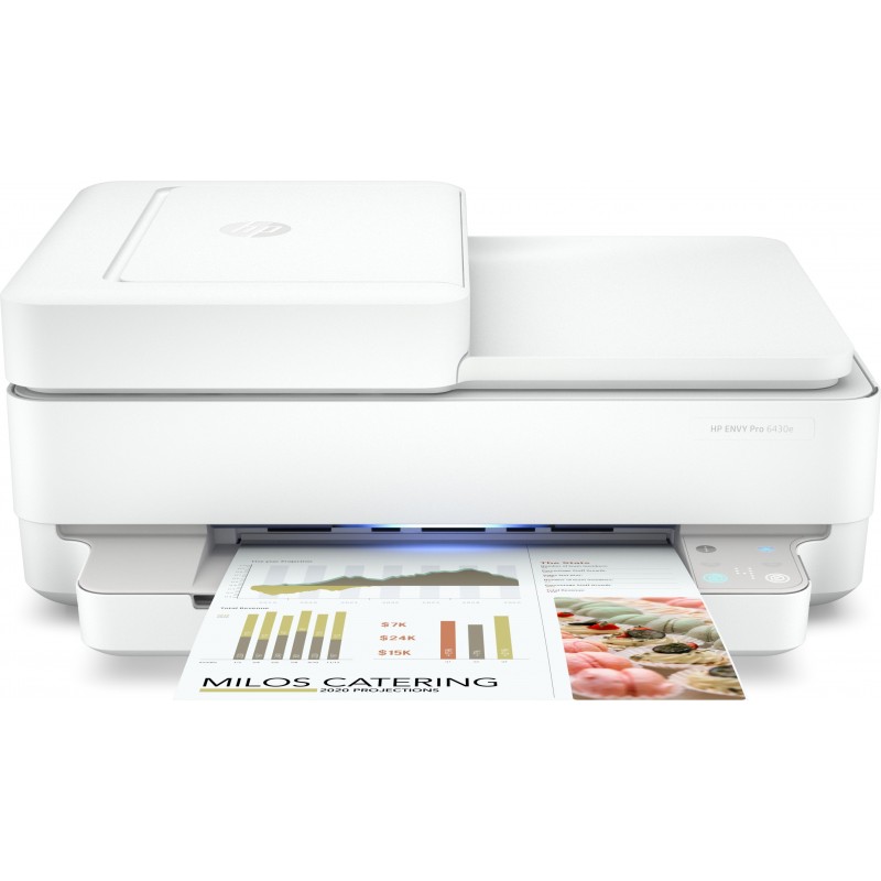 HP ENVY 6430e All-in-One Printer, Color, Printer for Home, Print, copy, scan, send mobile fax