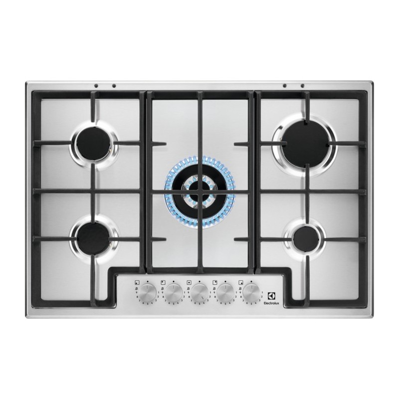 Electrolux EGS75362X Stainless steel Built-in 75 cm Gas 5 zone(s)