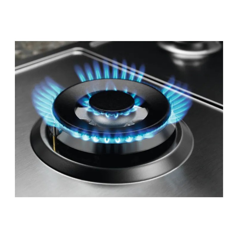 Electrolux EGS75362X Acciaio inossidabile Da incasso 75 cm Gas 5 Fornello(i)