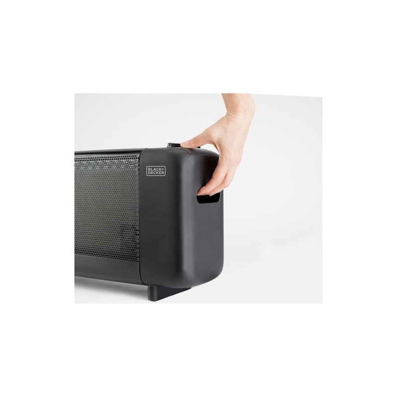 Black & Decker BXMRA1500E appareil de chauffage Noir 1500 W