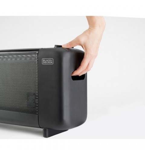 Black & Decker BXMRA1500E appareil de chauffage Noir 1500 W
