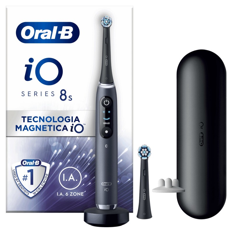 Oral-B iO 8S Adulte Brosse à dents vibrante Noir