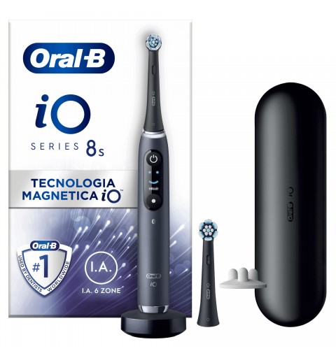 Oral-B iO 8S Erwachsener Vibrierende Zahnbürste Schwarz