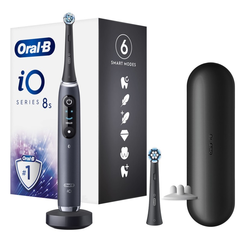 Oral-B iO 8S Adulte Brosse à dents vibrante Noir