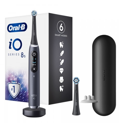 Oral-B iO 8S Adulte Brosse à dents vibrante Noir