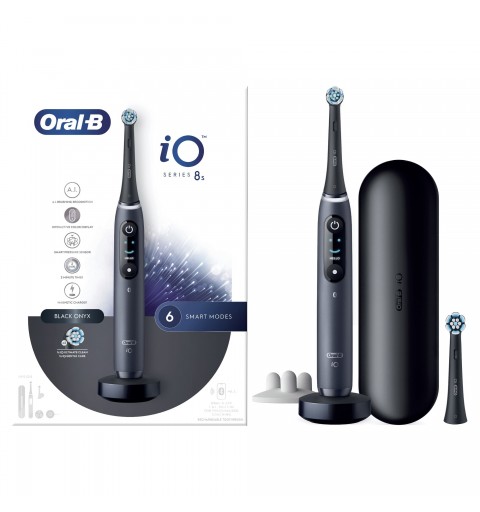 Oral-B iO 8S Adulte Brosse à dents vibrante Noir