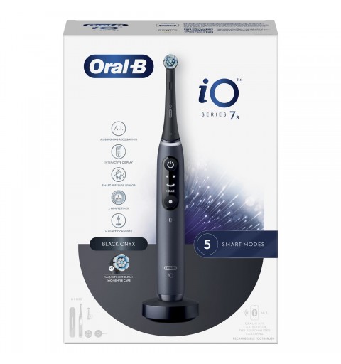 Oral-B iO 7S Adulte Brosse à dents oscillante Noir