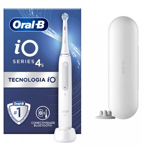 Oral-B iO 4S Adulto Cepillo dental vibratorio Blanco