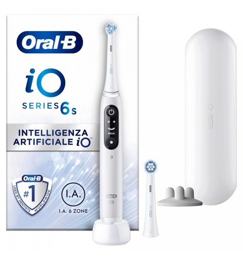 Oral-B iO 6 Adulto Cepillo dental vibratorio Blanco