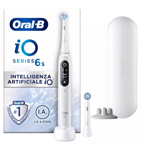 Oral-B iO 6 Erwachsener Vibrierende Zahnbürste Weiß