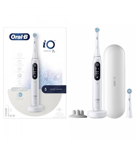 Oral-B iO 7S Adulte Brosse à dents oscillante Blanc