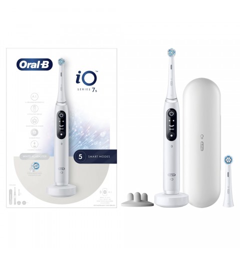 Oral-B iO 7S Erwachsener Vibrierende Zahnbürste Weiß