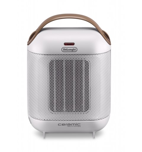 De’Longhi Capsule HFX30C18.IW Interno Marrone, Bianco 1800 W Riscaldatore ambiente elettrico con ventilatore