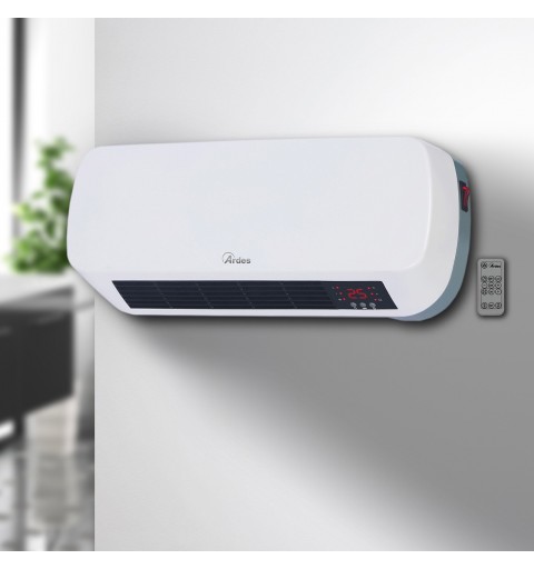 Ardes AR4W04P stufetta elettrica Interno Bianco 2000 W Riscaldatore ambiente elettrico con ventilatore