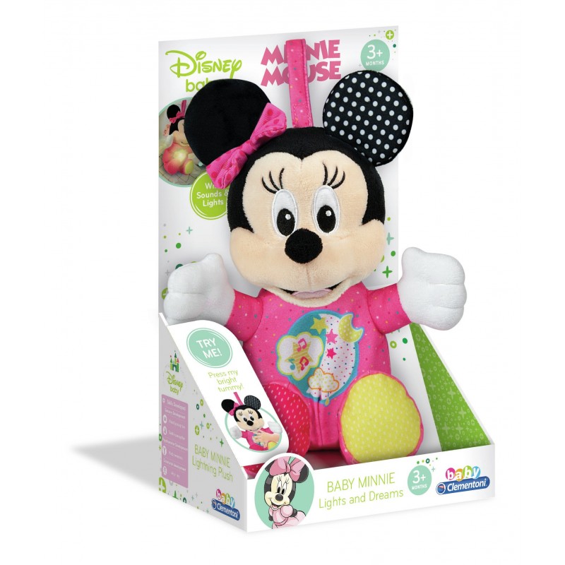 Clementoni Baby Minnie Lightin Plush