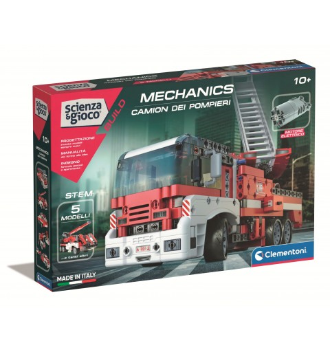 Clementoni Scienza e Gioco Build - Camion dei pompieri