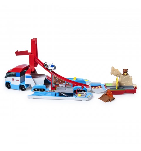 PAW Patrol True Metal Launch'N Haul PAW Patroller mit Robodog, für True Metal Metall-Fahrzeuge, Maßstab 1 55, Spielzeug