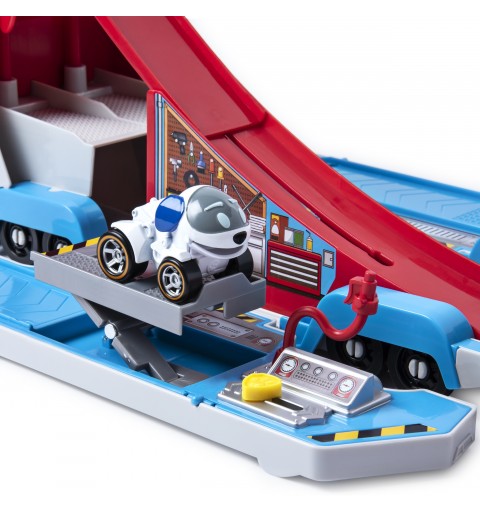 PAW Patrol True Metal Launch'N Haul PAW Patroller mit Robodog, für True Metal Metall-Fahrzeuge, Maßstab 1 55, Spielzeug
