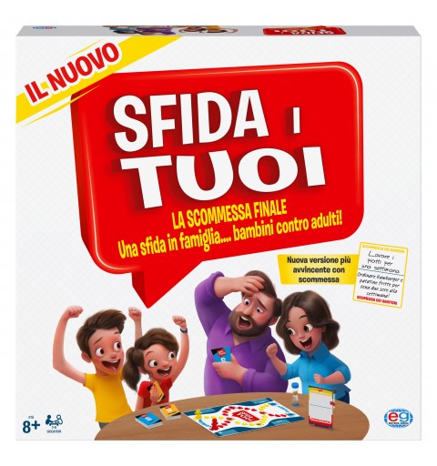 Editrice Giochi Sfida I Tuoi Scommessa Finale! Juego de mesa Juego de preguntas y respuestas