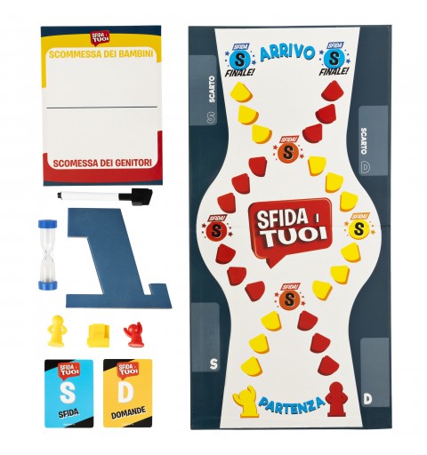 Editrice Giochi Sfida I Tuoi Scommessa Finale! Juego de mesa Juego de preguntas y respuestas