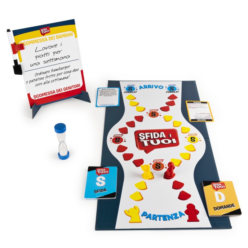 Editrice Giochi Sfida I Tuoi Scommessa Finale! Juego de mesa Juego de preguntas y respuestas