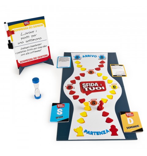 Editrice Giochi Sfida I Tuoi Scommessa Finale! Juego de mesa Juego de preguntas y respuestas