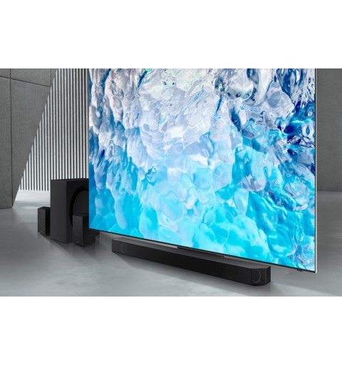Samsung Soundbar HW-Q990B ZF con subwoofer e speaker 11.1.4 canali 656W 2022, audio 3D wireless ottimizzato, effetto cinema