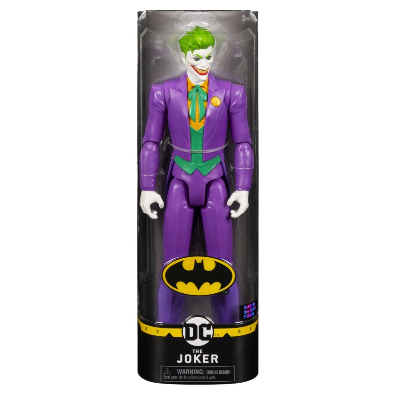 DC Comics BATMAN - FIGURINE JOKER 30 CM - - Figurine Joker Articulée De 30 cm - 6056691 - Jouet Enfant 3 Ans et +