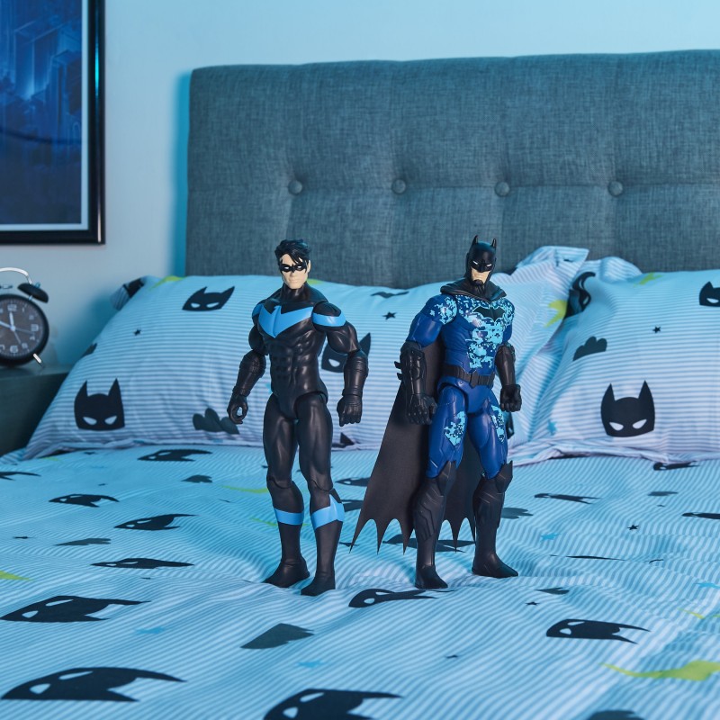 DC Comics , Figurine articulée Stealth Armor Nightwing de 30 cm, jouets pour garçons et filles à partir de 3 ans