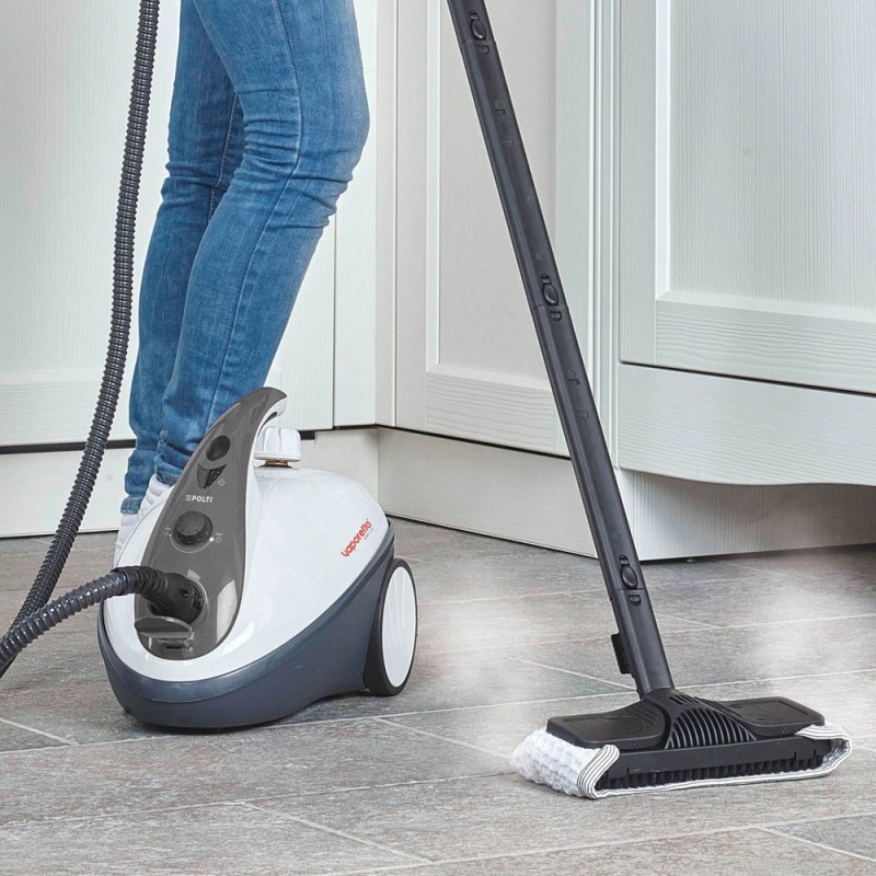 Polti Smart 30_S Cylinder steam cleaner 1.6 L 1800 W Black, Grey, White