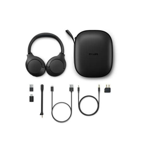 Philips TPV TAH8507BK Écouteurs Sans fil Arceau Appels Musique Bluetooth Noir