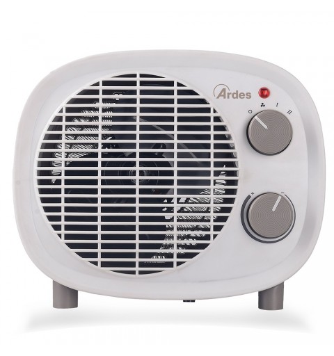 Ardes AR4F08 calefactor eléctrico Interior Marrón, Blanco 2000 W Ventilador eléctrico