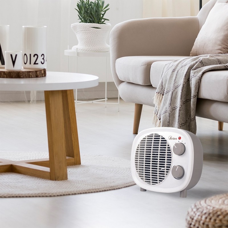 Ardes AR4F08 electric space heater Indoor Brown, White 2000 W Fan electric space heater