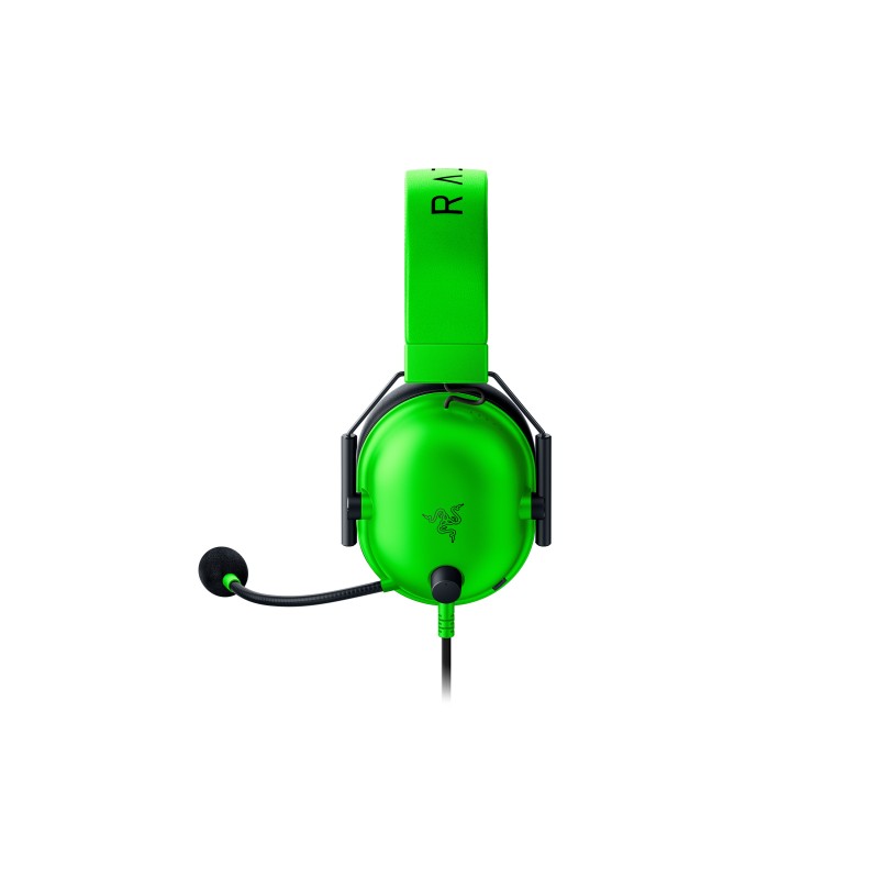 Razer BlackShark V2 X Auricolare Cablato A Padiglione Giocare Verde, Nero