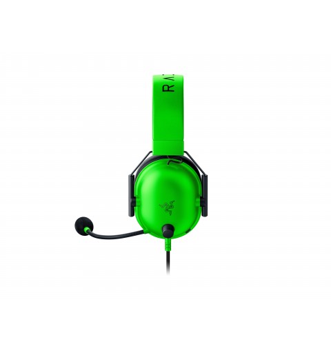 Razer BlackShark V2 X Auricolare Cablato A Padiglione Giocare Verde, Nero