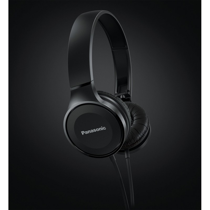 Panasonic RP-HF100ME Casque Avec fil Arceau Appels Musique Noir