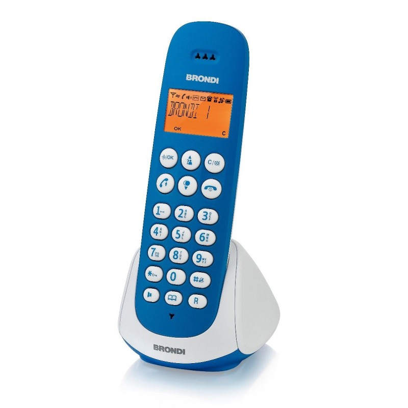 Brondi Adara DECT-Telefon Anrufer-Identifikation Blau, Weiß