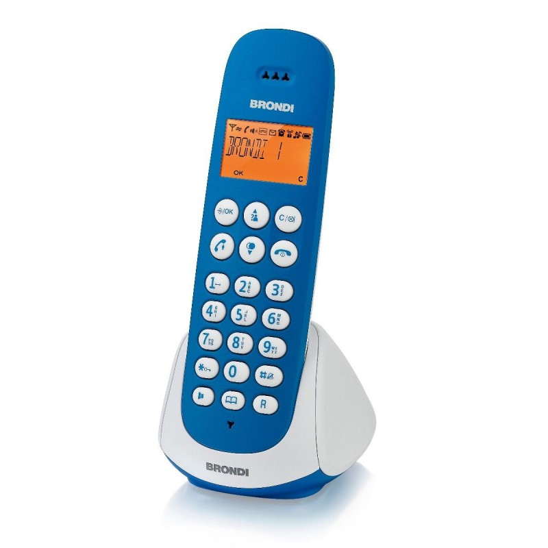 Brondi Adara DECT telephone Caller ID Blue, White