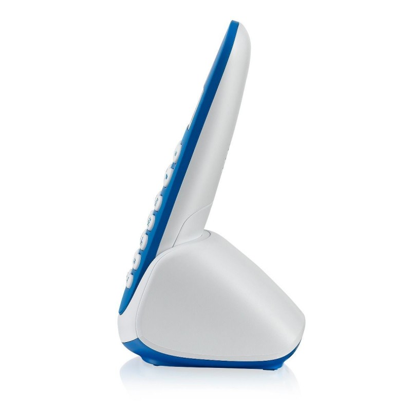 Brondi Adara Telefono DECT Identificatore di chiamata Blu, Bianco