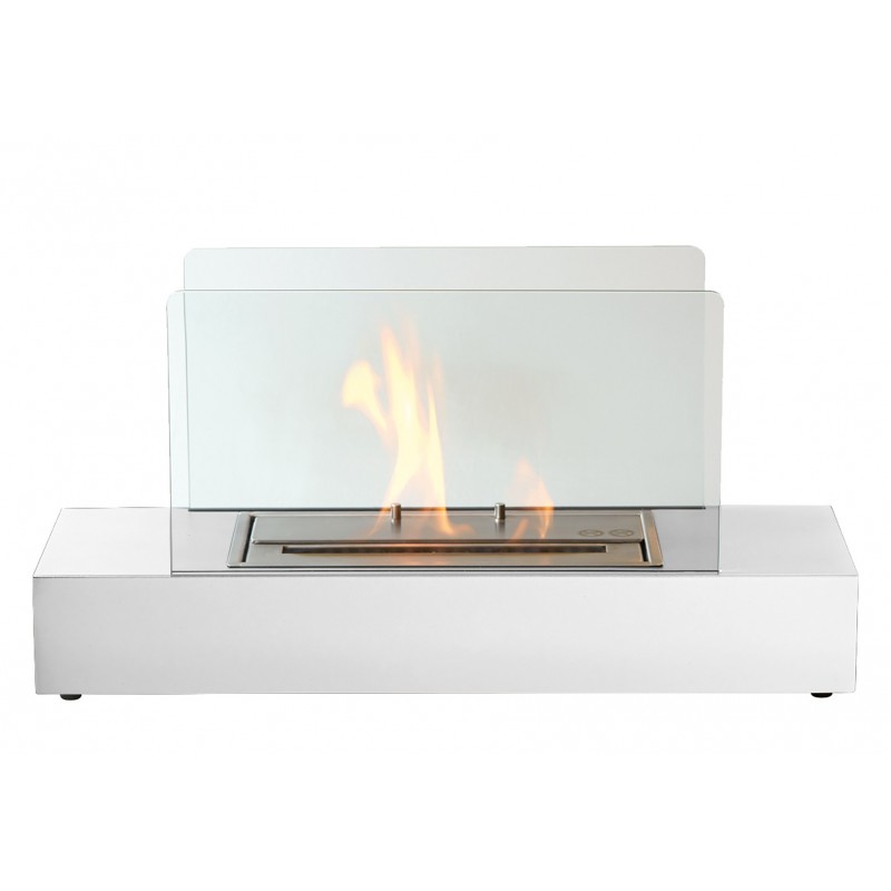 Tecno Air System Cremona Indoor Freestanding fireplace Bio-ethanol White