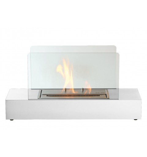 Tecno Air System Cremona Indoor Freestanding fireplace Bio-ethanol White