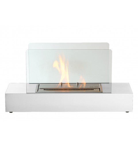 Tecno Air System Cremona Interior Chimenea independiente Bioetanol Blanco