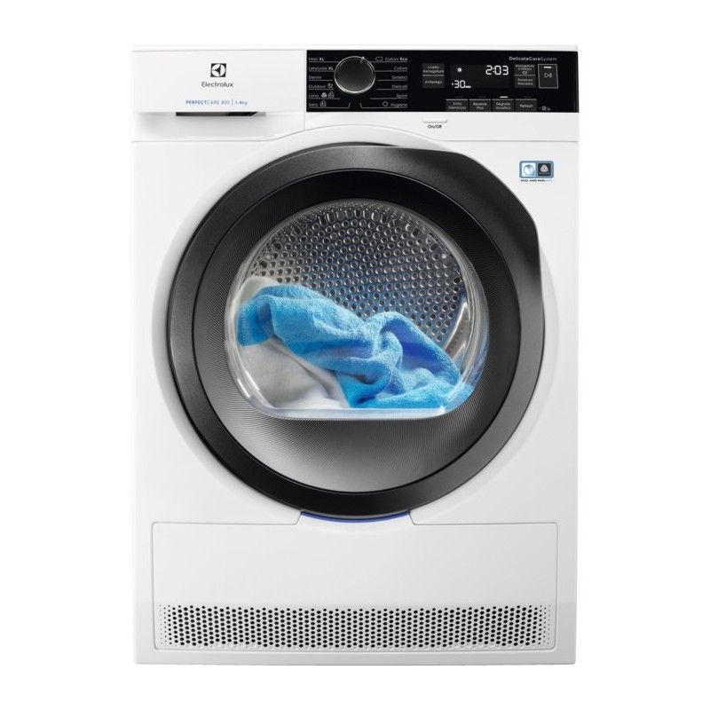 Electrolux EW8HB822 asciugatrice Libera installazione Caricamento frontale 8 kg A++ Bianco