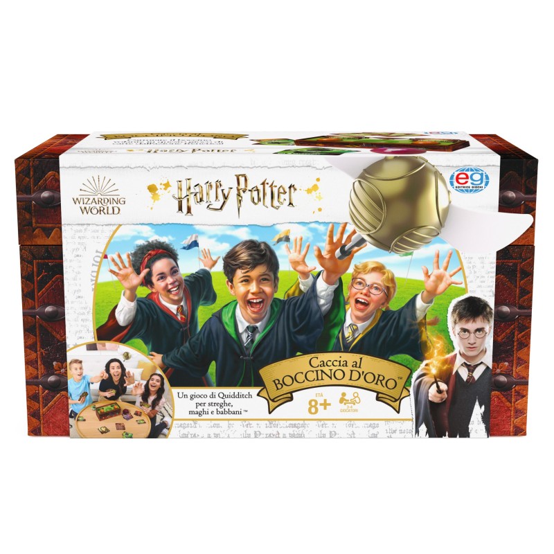 Wizarding World Harry Potter Catch The Golden Snitch, A Quidditch Board Game for Witches, Wizards and Muggles