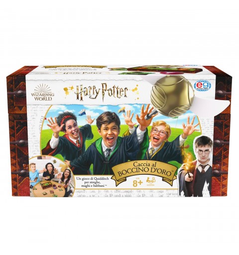 Wizarding World Harry Potter Catch The Golden Snitch, A Quidditch Board Game for Witches, Wizards and Muggles