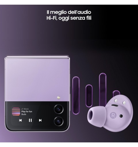 Samsung Galaxy Buds2 Pro Auricolari Bluetooth Bora Purple Batteria 500 mAh