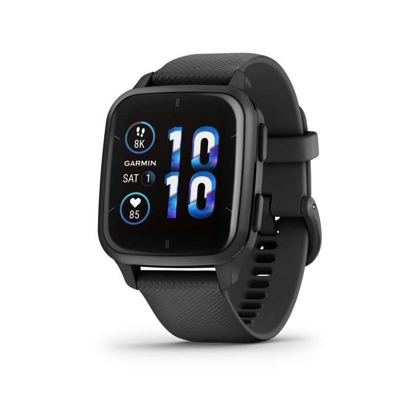 Garmin Venu Sq 2 Music 3,56 cm (1.4") AMOLED Negro GPS (satélite)